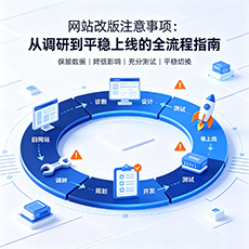 宜宾建站-网站改版注意事项：从调研到平稳上线的全流程指南