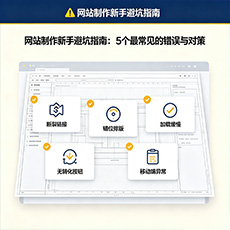 宜宾建站-网站制作新手避坑指南：5个最常见的错误与对策