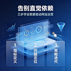 筠连建站-告别直觉依赖：三步学会数据驱动网站运营