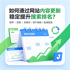 长宁建站-如何通过网站内容更新稳定提升搜索排名？