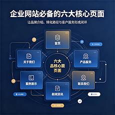 宜宾建站-企业网站必备的六大核心页面